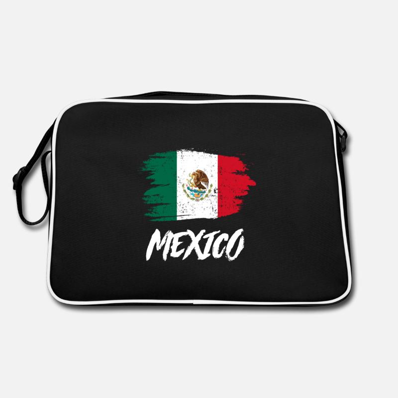 Drapeau du Mexique pour des vacances au Mexique Sac Retro