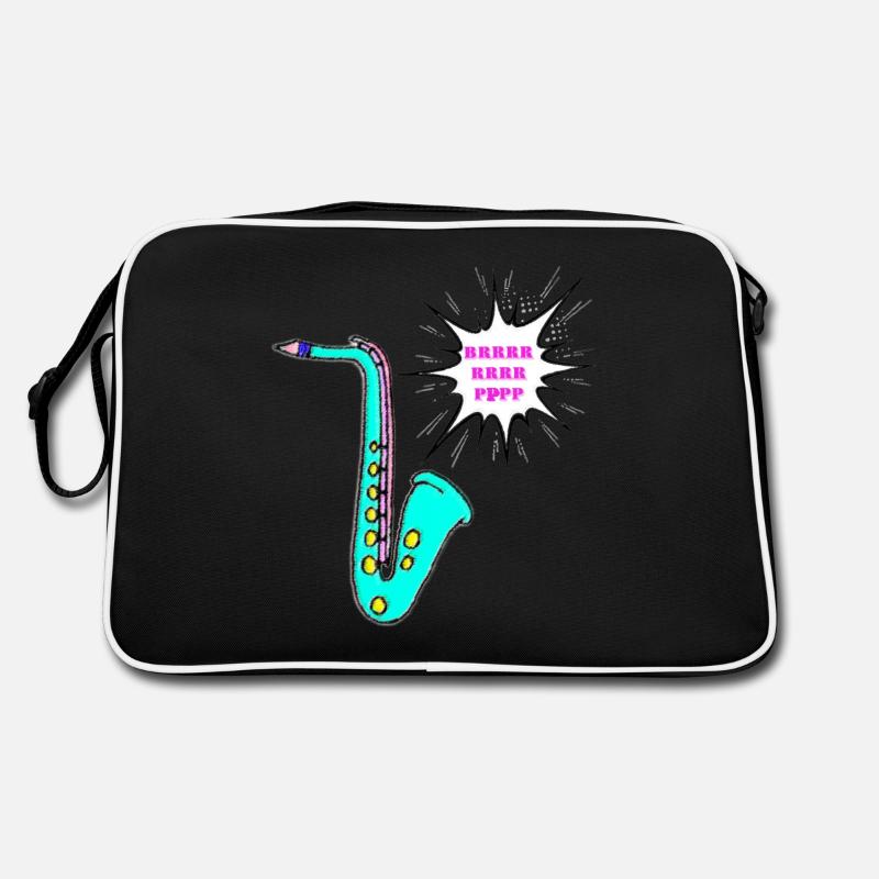 Saxophon Retro Tasche
