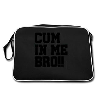 Sarcasme Van Gogh Pun Gift - Sac Retro - noir/blanc - Dos