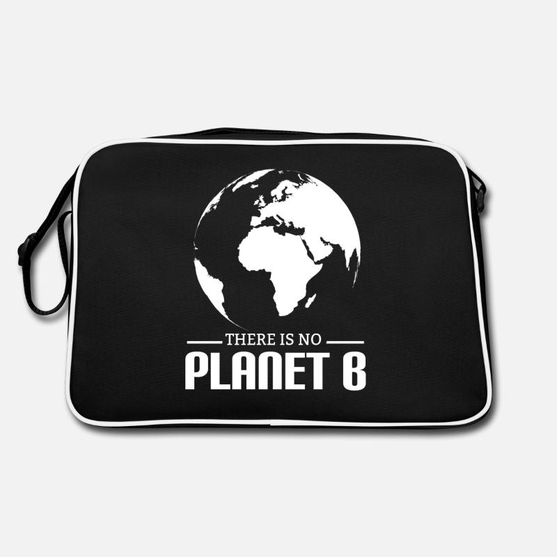 There is no Planet B - Environmental Protection Climate Protection Retro Bag