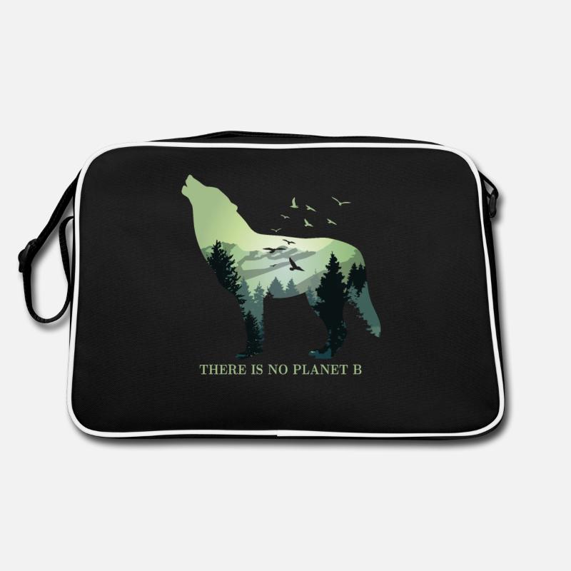 There is no Planet B - Environmental Protection Climate Protection Retro Bag