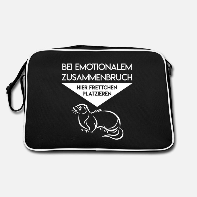 Frettchen Retro Tasche