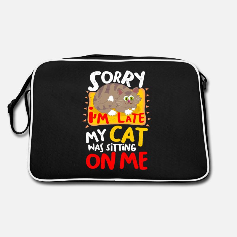 Chat "trop tard" Sac Retro