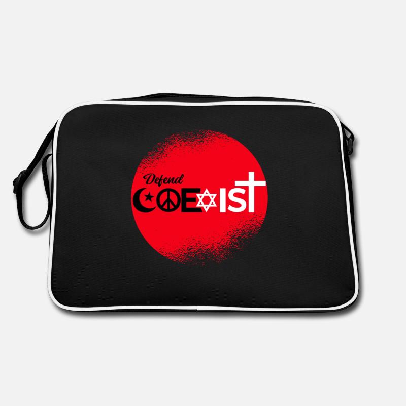 Defend Coexist Retro Bag
