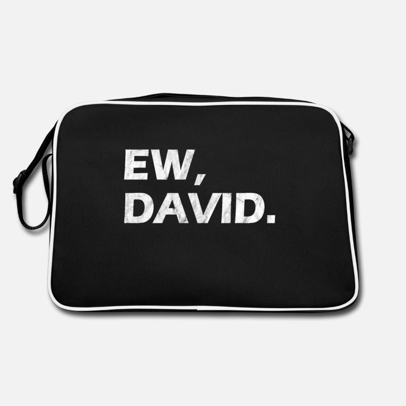 Ew David - Retro Bag - black/white