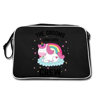 Adieu LGBT enterrement de vie de garçon - Sac Retro - noir/blanc - Dos