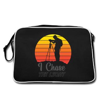 Photographer photographer Gschenk - Retro Bag - black/white - Back