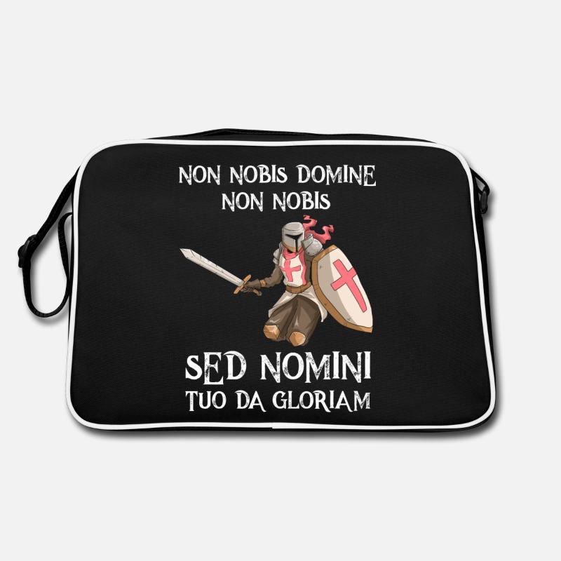 Chevaliers Templiers Graphiques Templiers Temples Chevaliers Sac Retro