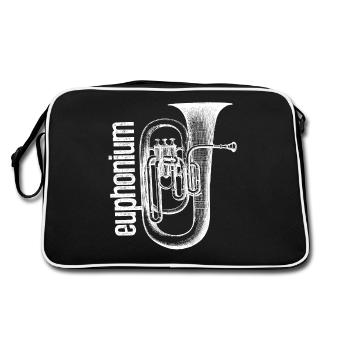 Chemises Euphonium - Sac Retro - noir/blanc - Dos