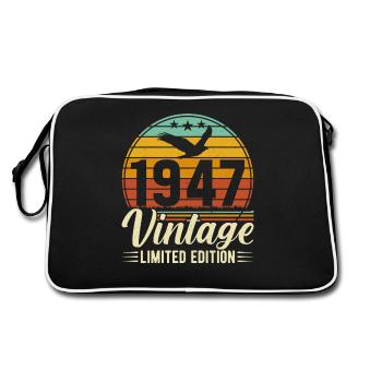 1947 - A legendary masterpiece - Retro Bag - black/white - Back