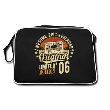Légendaire 2006 - Sac Retro - noir/blanc - Dos