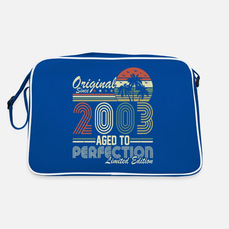 Millésime 2003 Anniversaire Sac Retro