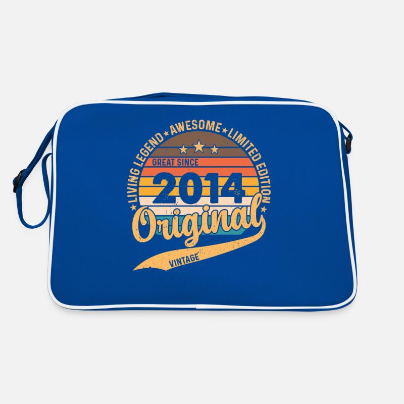 Birthday Anniversary 2014 - Vintage Retro Retro Bag