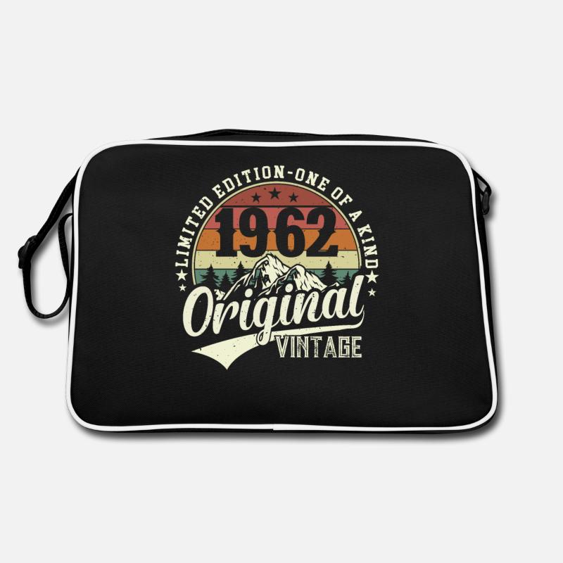 Legendärer 62. Geburtstag Retro Style 1962 Retro Tasche