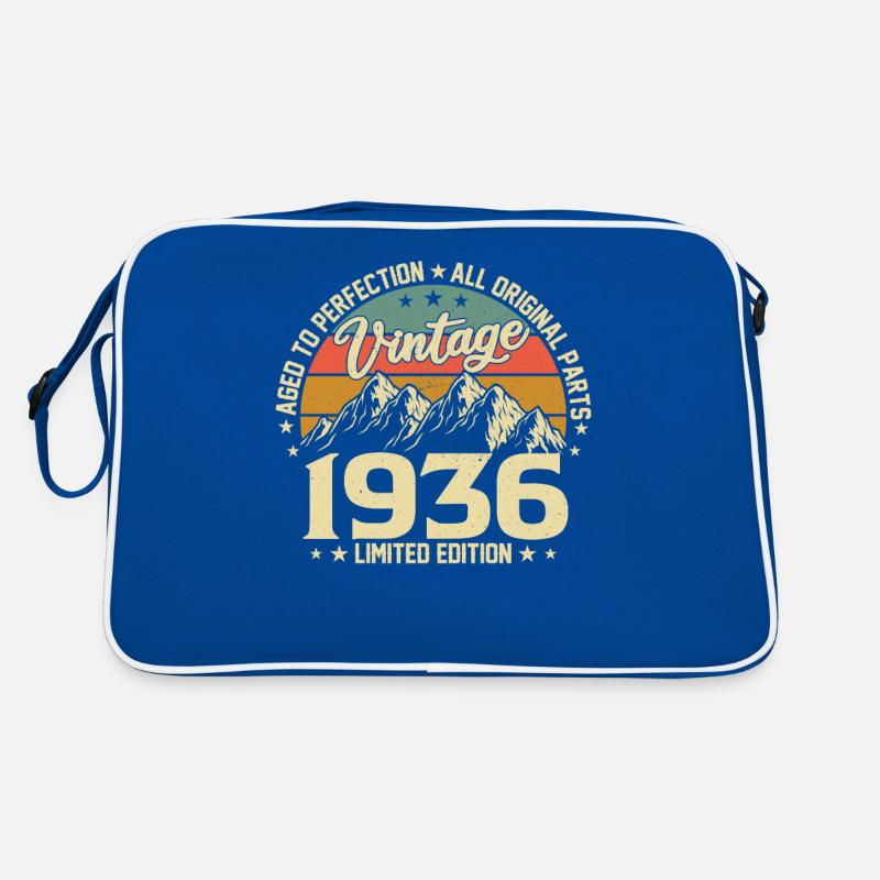 Vintage 88th Birthday 1936 Retro Bag