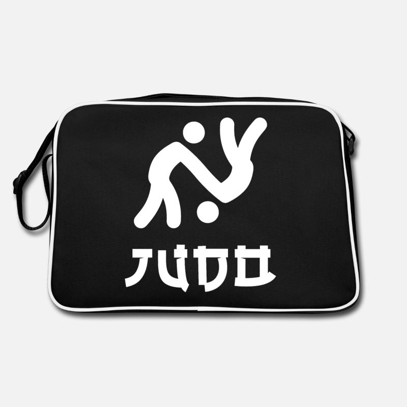Judo - Retro Bag - black/white