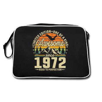 Légendaire 52e anniversaire 1972 - Sac Retro - noir/blanc - Dos