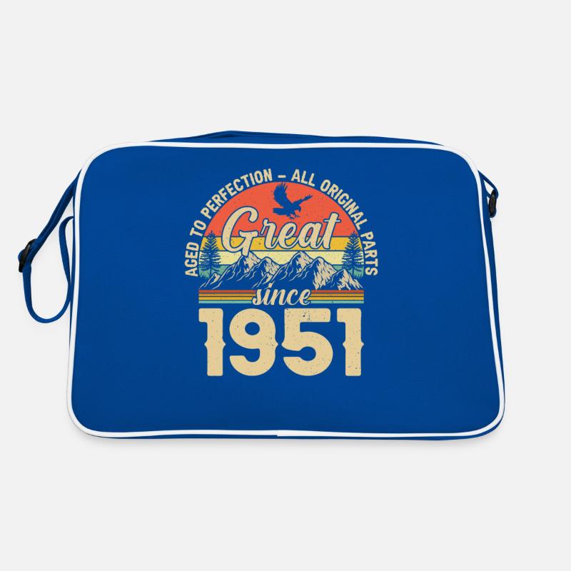 Legendary 73rd birthday 1951 Retro Bag