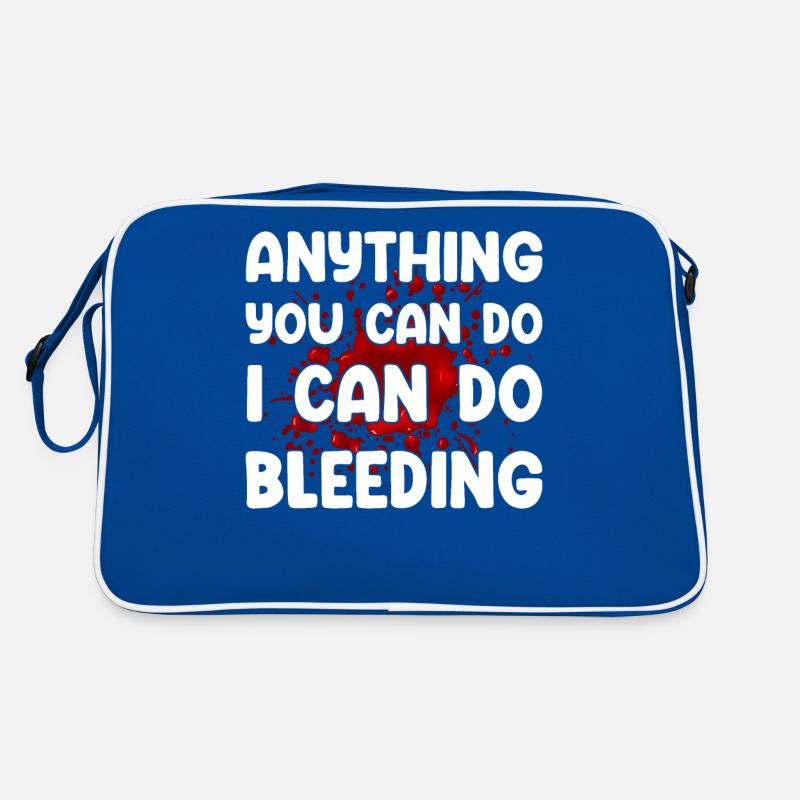 Anything you can do I can do bleeding Retro Bag