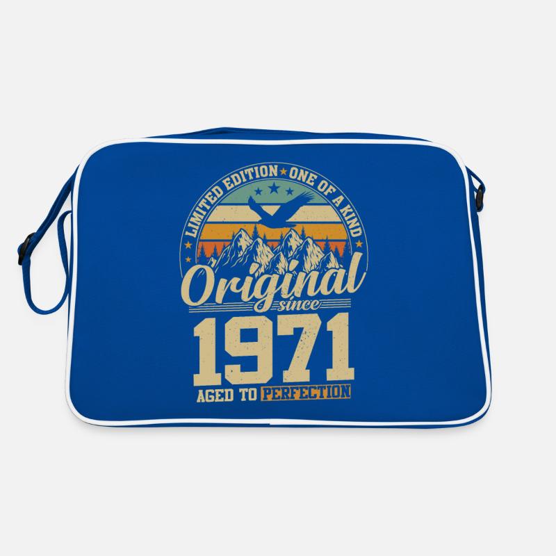 cadeau d'anniversaire 53 ans 1971 édition limitée Sac Retro