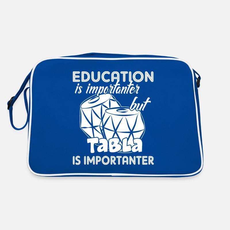 Tabla Is Importanter Retro Bag