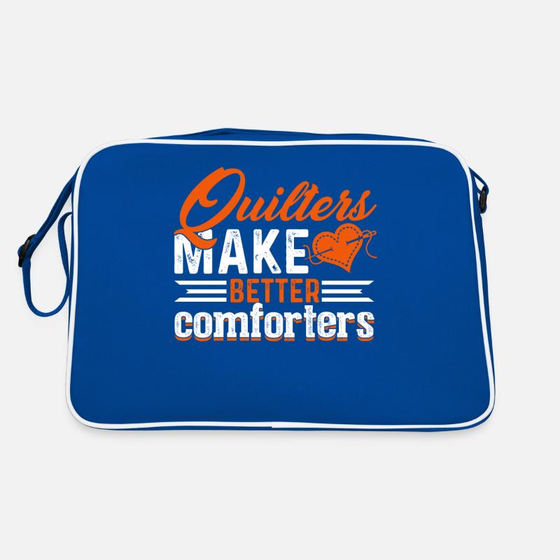 Quilting Quilters Make Better Comforters Retro Bag