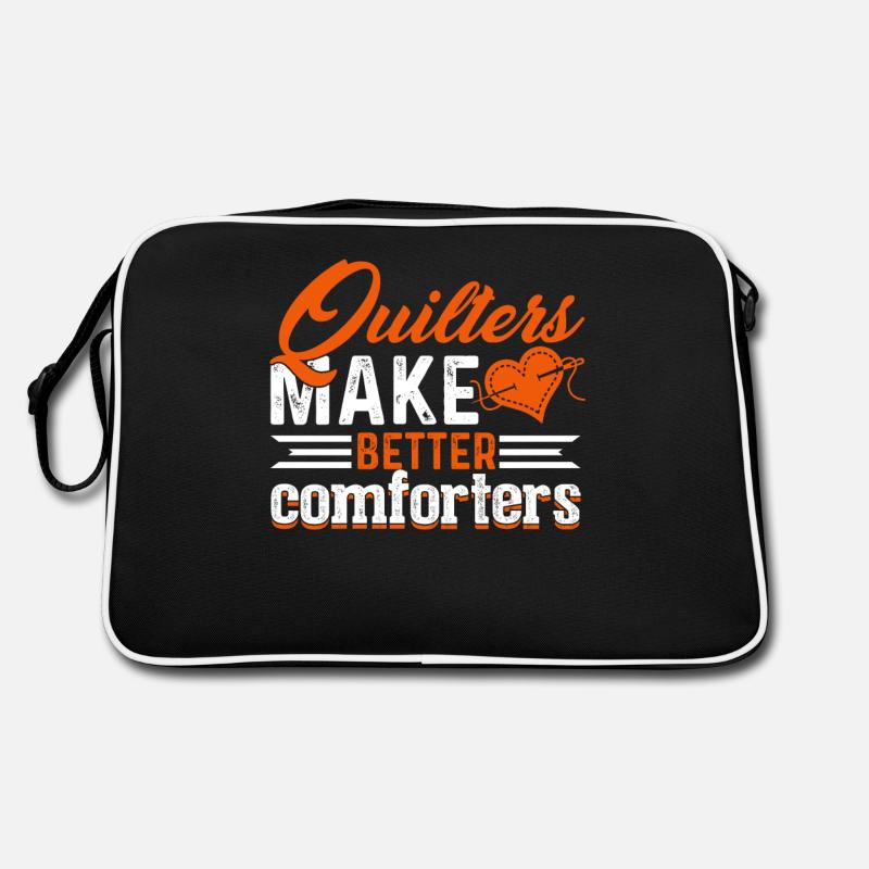 Quilting Quilters Make Better Comforters Retro Bag