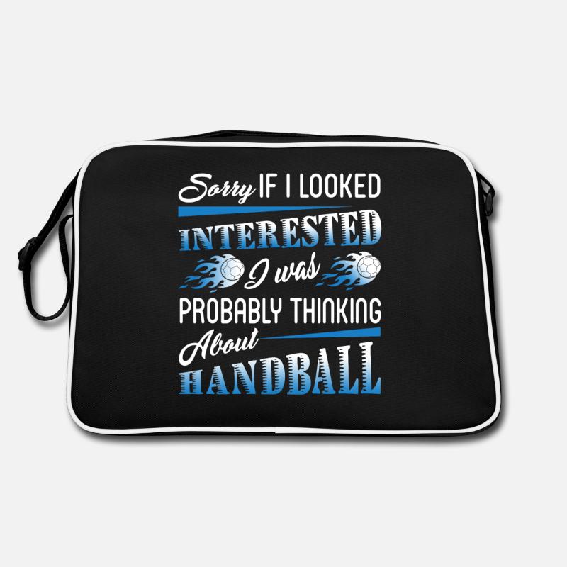 I Was Probably Thinking About Handball Retro Bag