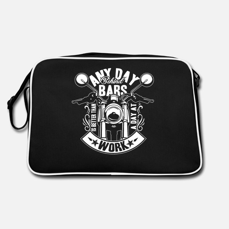 Motorcycle Motorcycle Funny Retro Bag