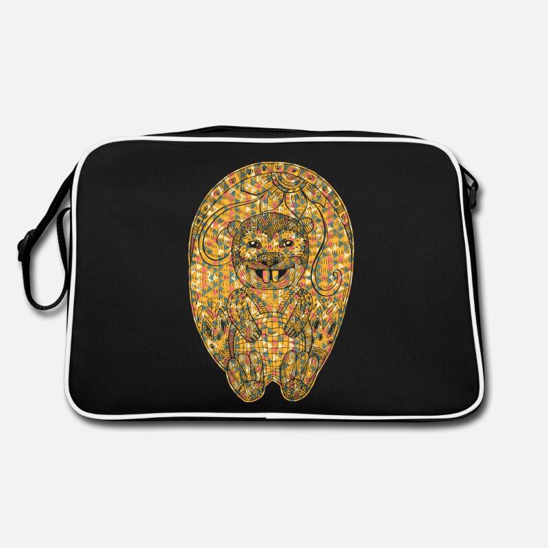 Beaver Geometric Retro Bag