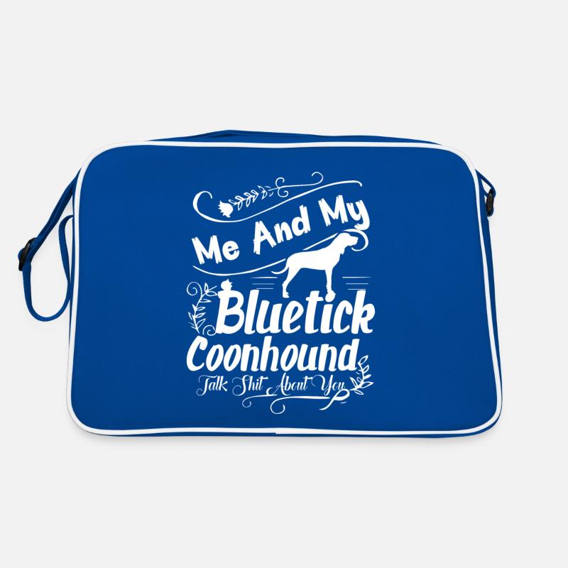Me And My Bluetick Coonhound Retro Bag