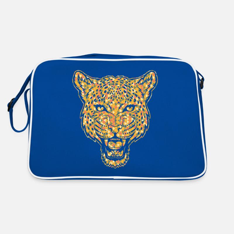 Leopard Geometric Retro Bag