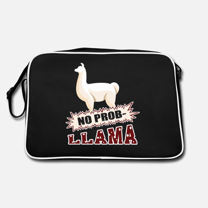 Llama No Prob Llama Tee Retro Bag