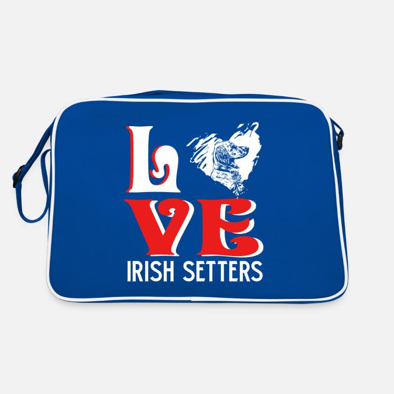 Love Irish Setter Retro Bag