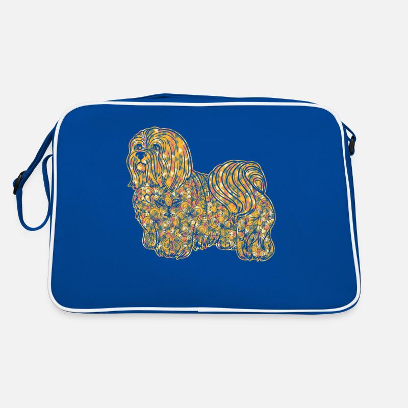Maltese Geometric Retro Bag