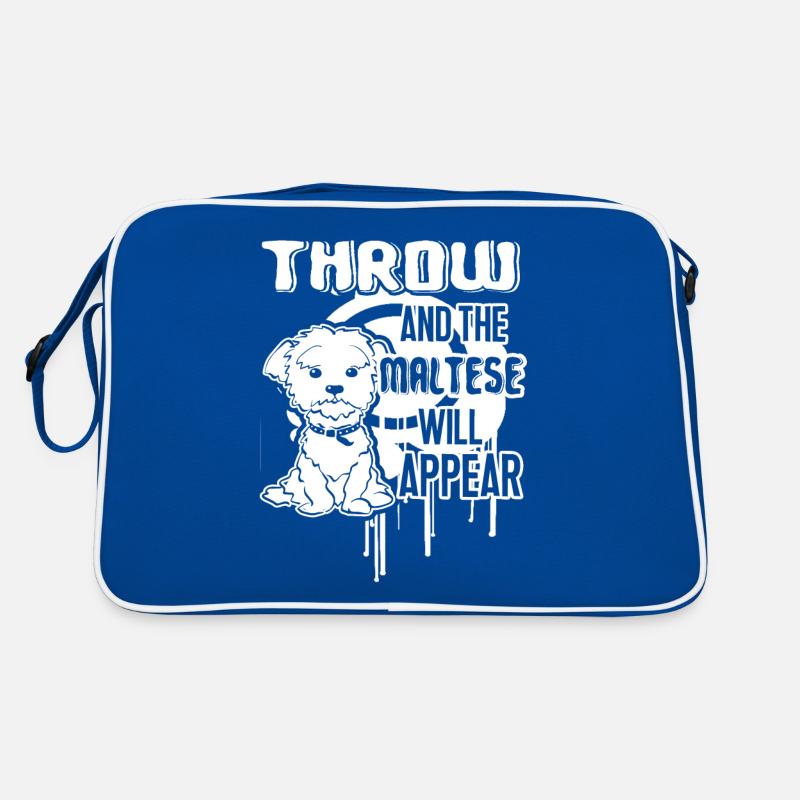 Maltese Will Appear Retro Bag