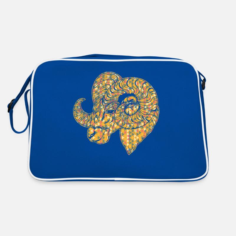 Sheep Geometric Retro Bag