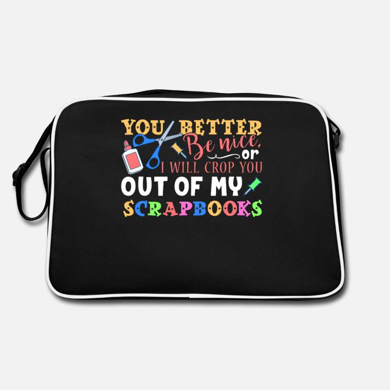 Scrapbooking Crop You Out Scrapbooking Retro Bag