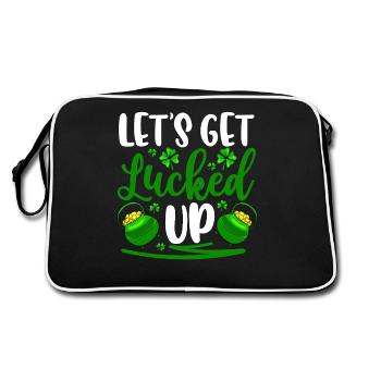 Laissons-nous tenter par la chance - Sac Retro - noir/blanc - Dos