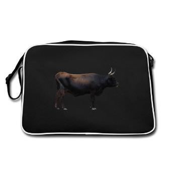 Les aurochs sont éteints - Sac Retro - noir/blanc - Dos