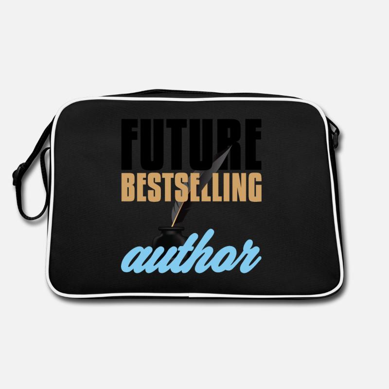 Author Future Bestselling Author Gift Writer Gift Retro Bag
