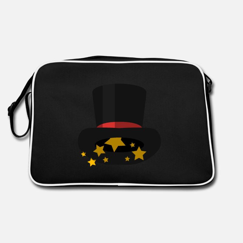 Magic Hat Cylinder Cylinder Hat Wizard Retro Bag