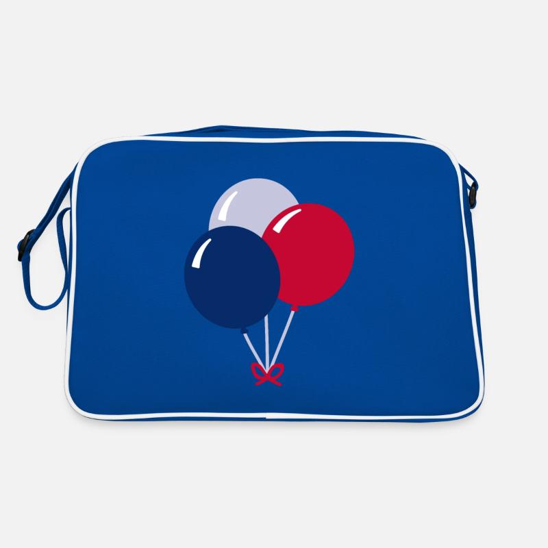 Luftballons Retro Tasche
