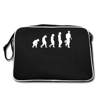 Ambulance paramédicale Evolution Medical Service - Sac Retro - noir/blanc - Dos