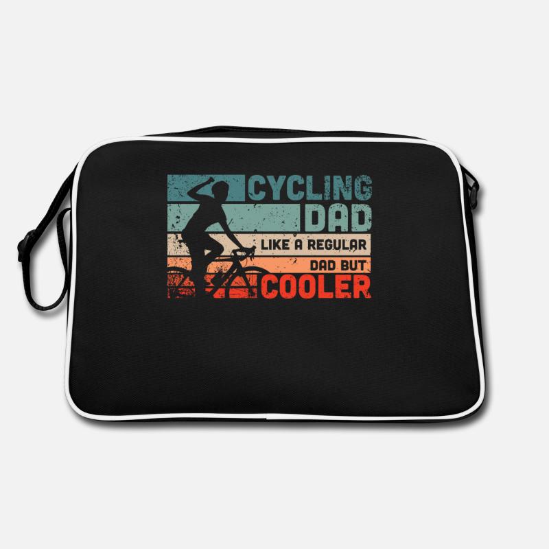 Cycling Dad | cool dad cyclist cyclist Retro Bag