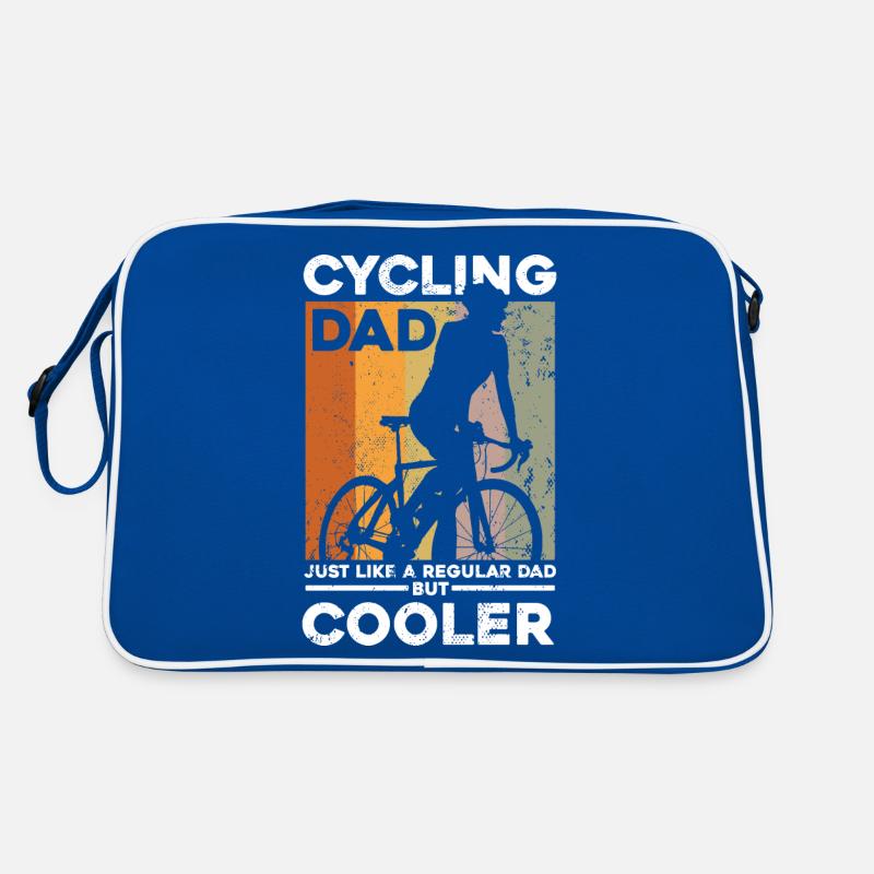 Cycling Dad | cool dad cyclist cyclist Retro Bag