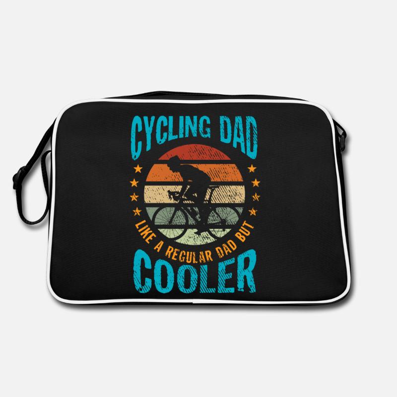 Cycling Dad | cool dad cyclist cyclist Retro Bag
