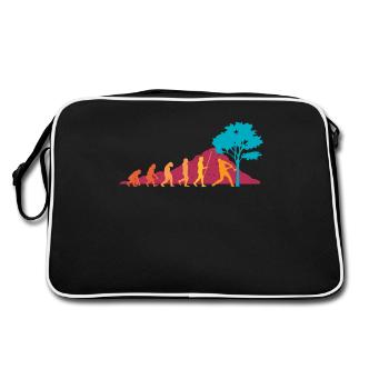 Tronçonneuse forestière Evolution Lumberjack Tree Cutter - Sac Retro - noir/blanc - Dos