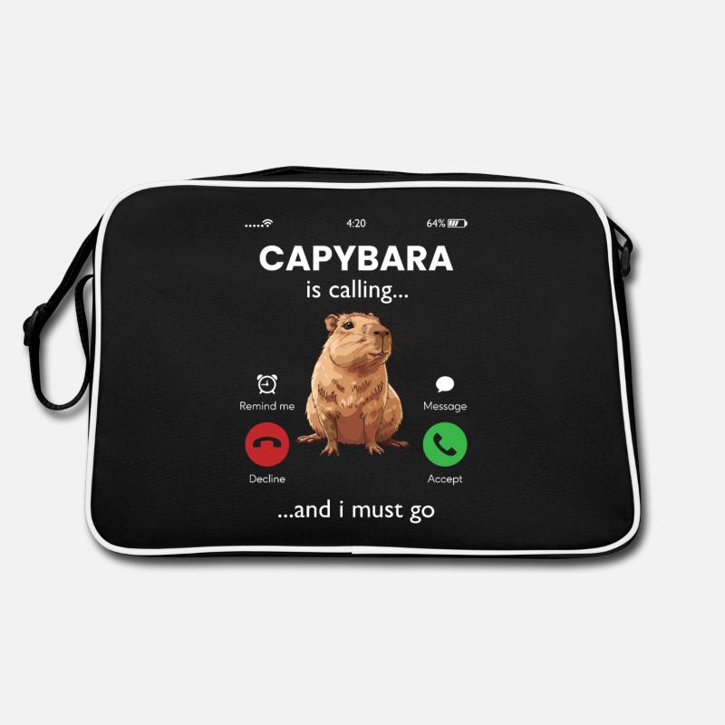 Capybara appelle Sac Retro