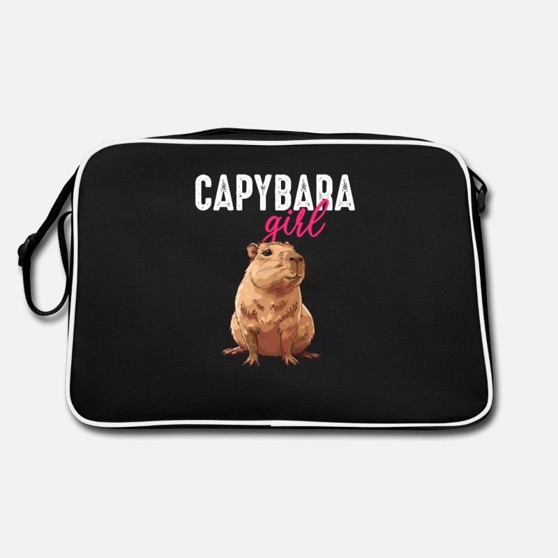 Capybara fille Sac Retro